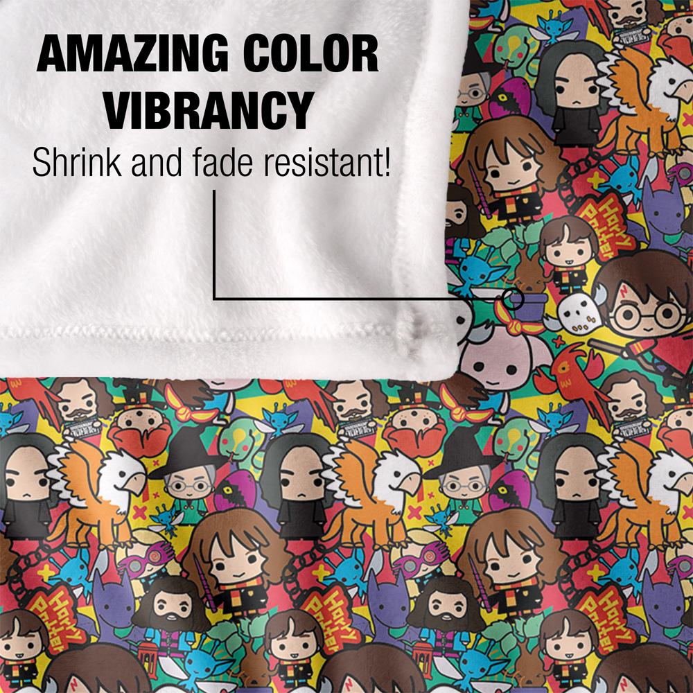 Multicoloured - Lifestyle - Harry Potter Chibi Group Blanket