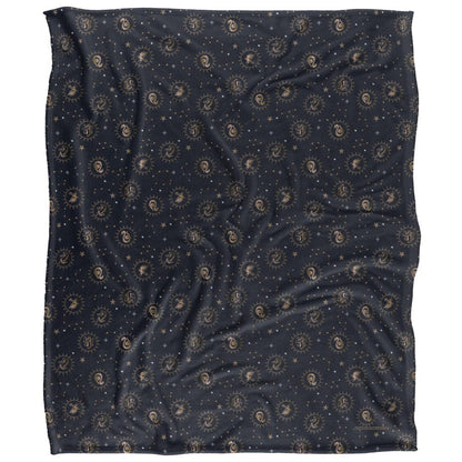 Multicoloured - Front - Harry Potter Hogwarts Houses Blanket