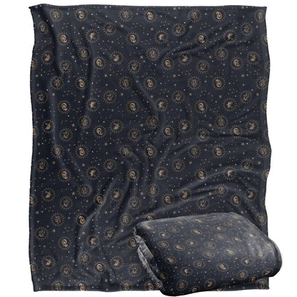 Multicoloured - Side - Harry Potter Hogwarts Houses Blanket