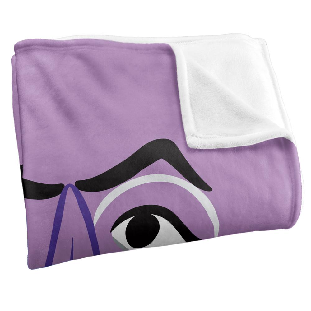 Multicoloured - Back - Sesame Street Face The Count Blanket