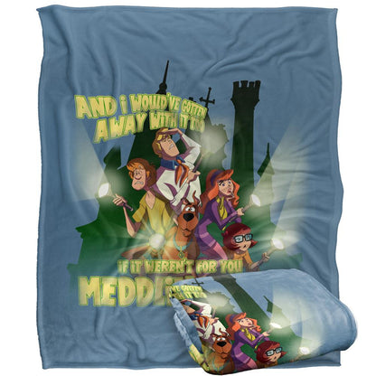 Multicoloured - Side - Scooby Doo And I Would´ve Gotten Away With It Blanket