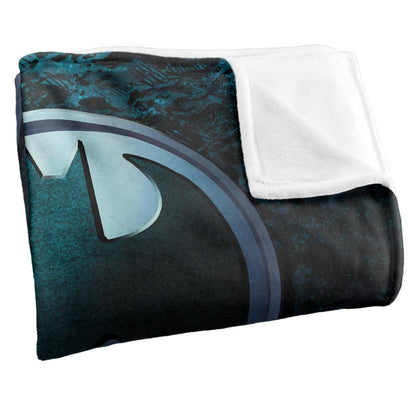 Multicoloured - Back - Batman Big Logo Blanket