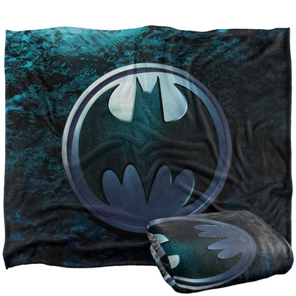 Multicoloured - Side - Batman Big Logo Blanket