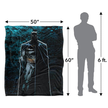 Multicoloured - Pack Shot - Batman Shadow Blanket