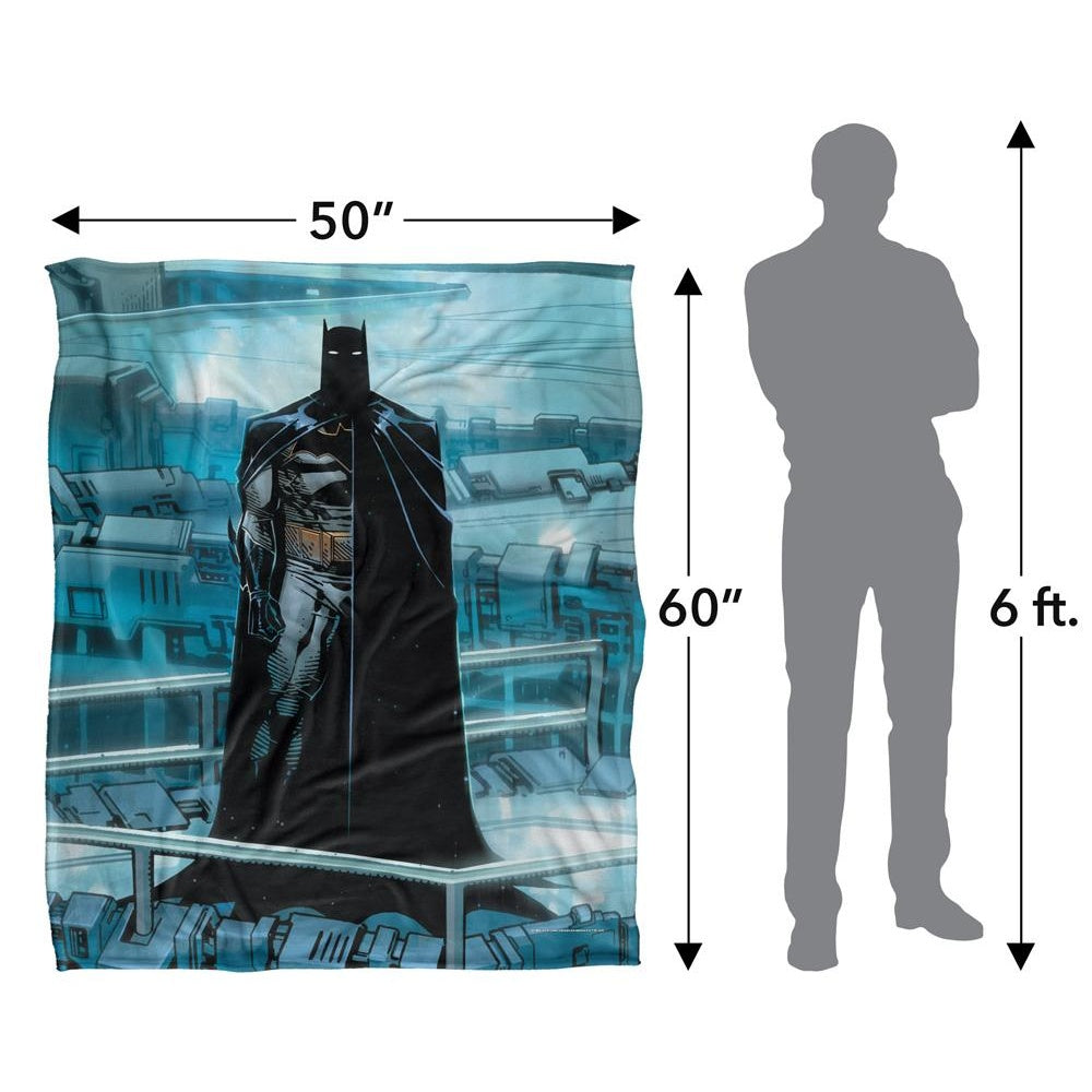 Multicoloured - Pack Shot - Batman Pose Blanket
