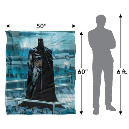 Multicoloured - Pack Shot - Batman Pose Blanket