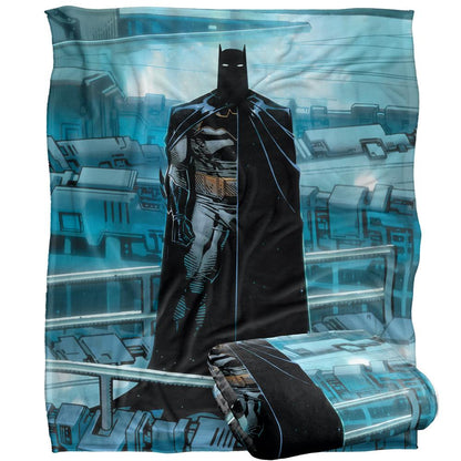 Multicoloured - Side - Batman Pose Blanket