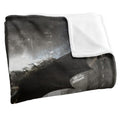 Multicoloured - Back - Batman Arkham Knight Batmobile Blanket
