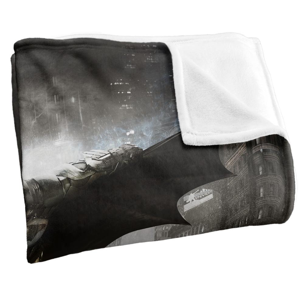 Multicoloured - Back - Batman Arkham Knight Batmobile Blanket