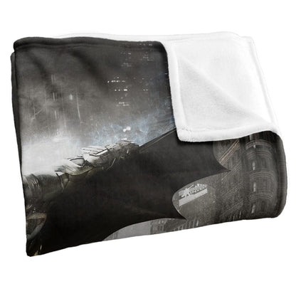 Multicoloured - Back - Batman Arkham Knight Batmobile Blanket