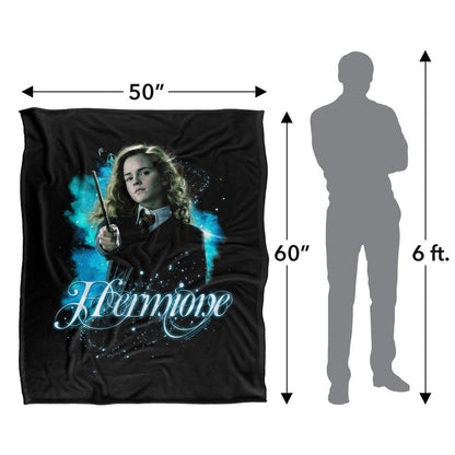 Multicoloured - Pack Shot - Harry Potter Action Pose Hermione Blanket