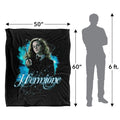 Multicoloured - Pack Shot - Harry Potter Action Pose Hermione Blanket