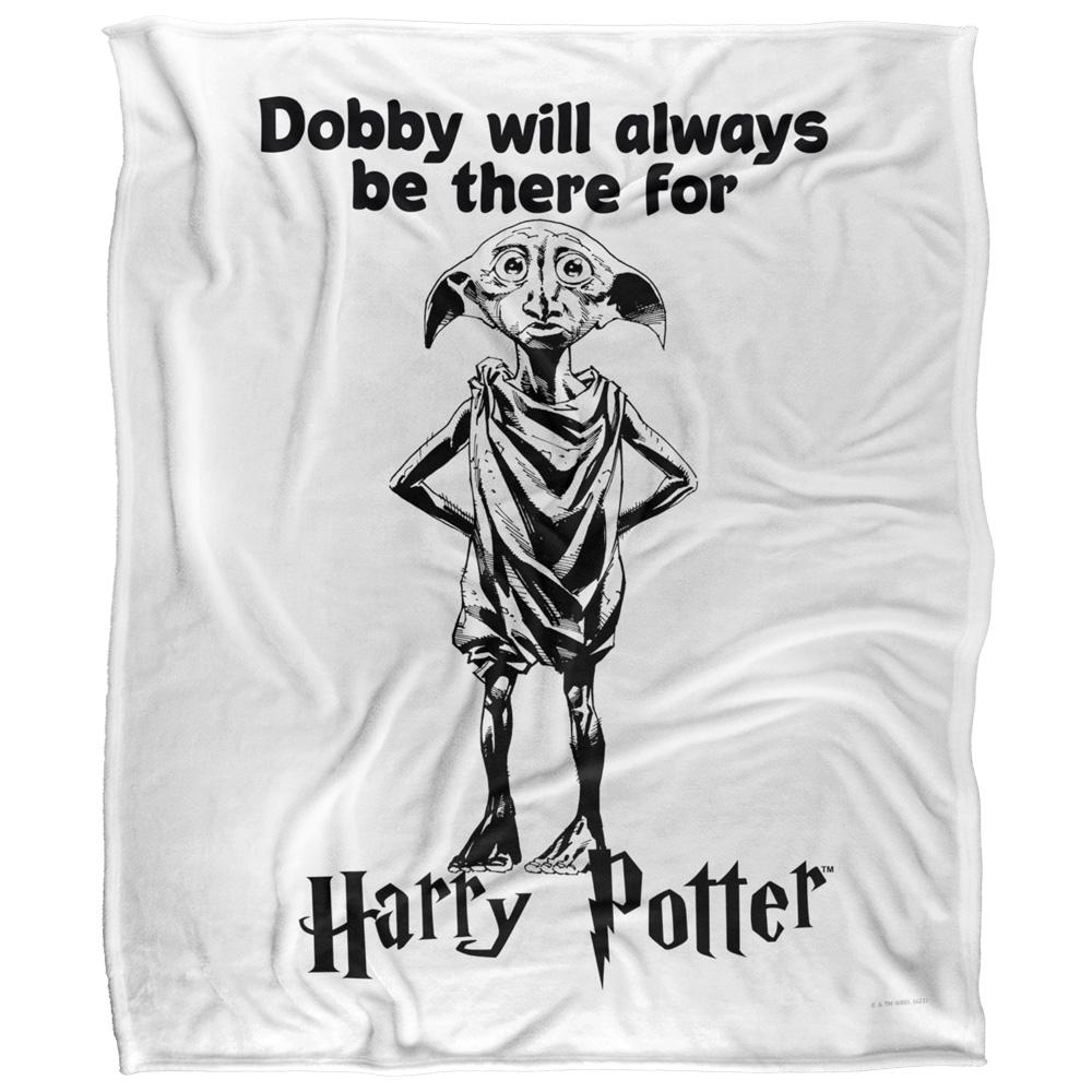 Multicoloured - Front - Harry Potter Always Be There Dobby Blanket
