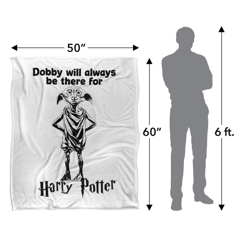 Multicoloured - Pack Shot - Harry Potter Always Be There Dobby Blanket