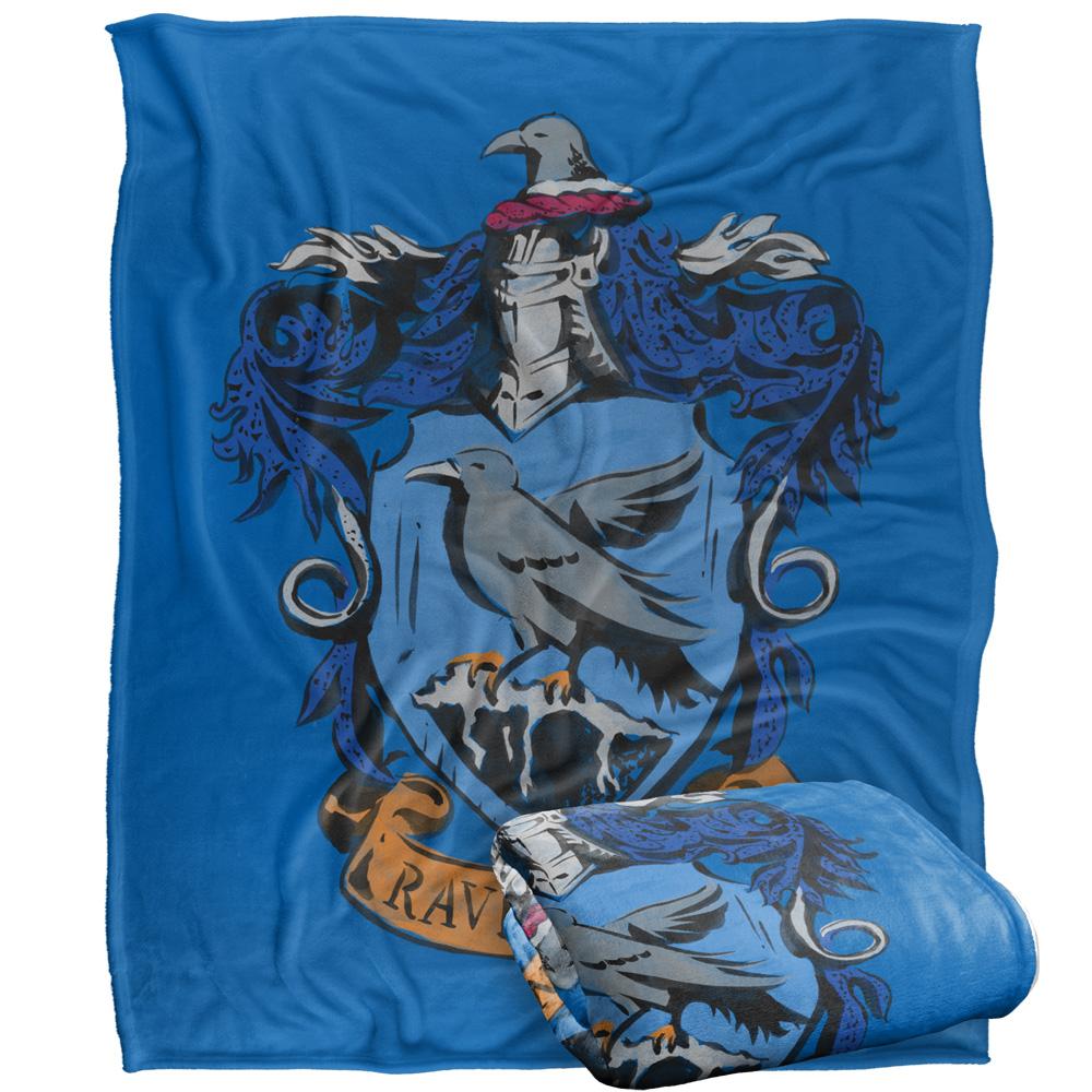 Multicoloured - Side - Harry Potter Ravenclaw Painted Blanket