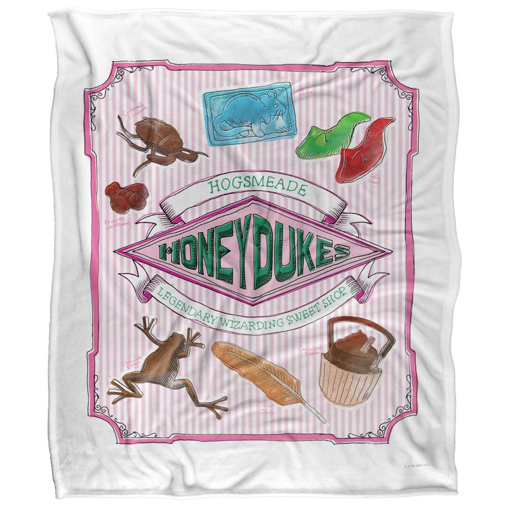 Multicoloured - Front - Harry Potter Honeydukes Sweets Blanket
