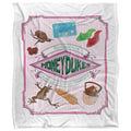 Multicoloured - Front - Harry Potter Honeydukes Sweets Blanket