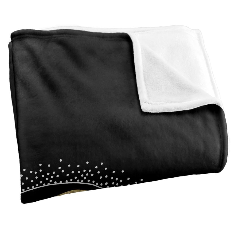 Multicoloured - Back - Harry Potter Hogwarts Outline Blanket