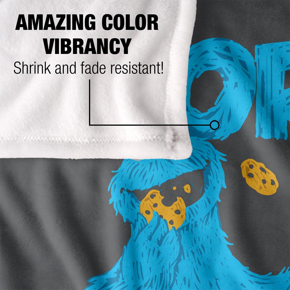 Multicoloured - Lifestyle - Sesame Street More Cookies Blanket