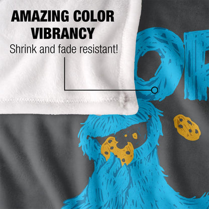 Multicoloured - Lifestyle - Sesame Street More Cookies Blanket