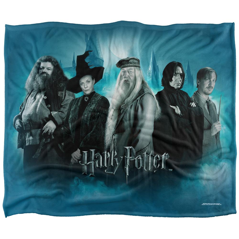 Multicoloured - Front - Harry Potter Group Shot Blanket
