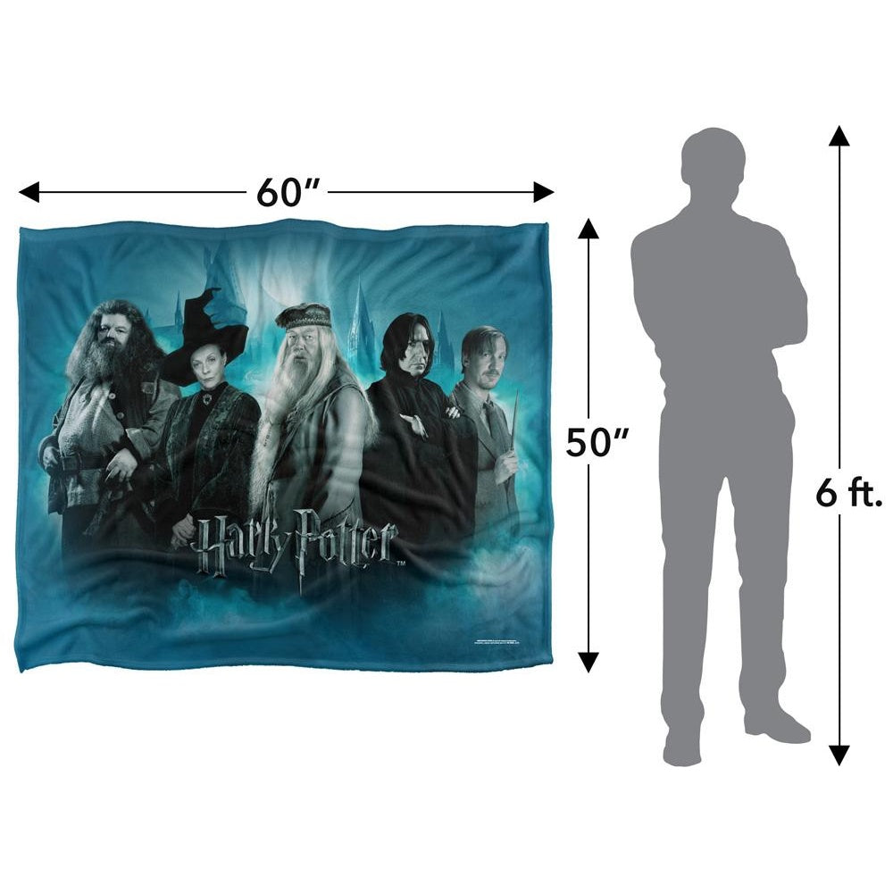 Multicoloured - Pack Shot - Harry Potter Group Shot Blanket