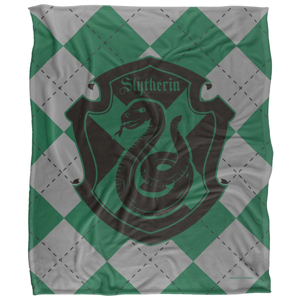 Multicoloured - Front - Harry Potter Slytherin Blanket