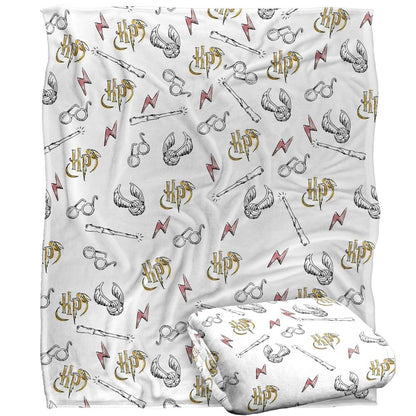 Multicoloured - Side - Harry Potter All-Over Print Blanket