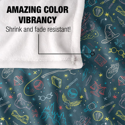 Multicoloured - Lifestyle - Harry Potter Assorted Designs Blanket