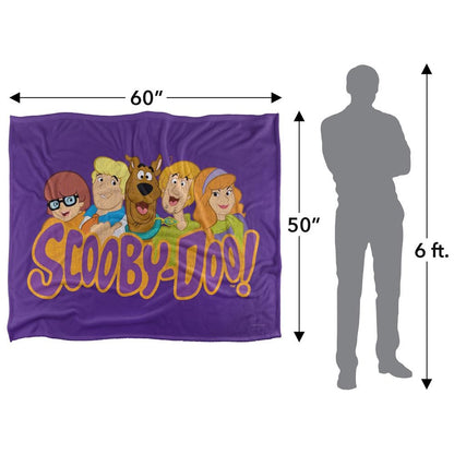 Multicoloured - Pack Shot - Scooby Doo Group Shot Blanket
