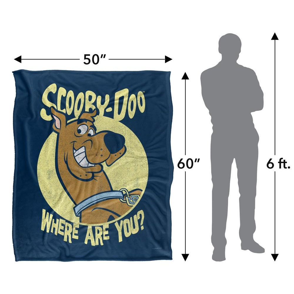 Multicoloured - Pack Shot - Scooby Doo Where Are You? Blanket