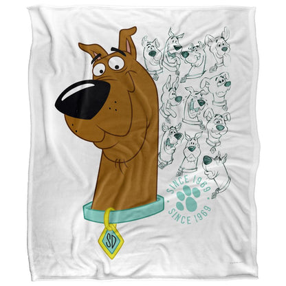 Multicoloured - Front - Scooby Doo Since 1969 Blanket