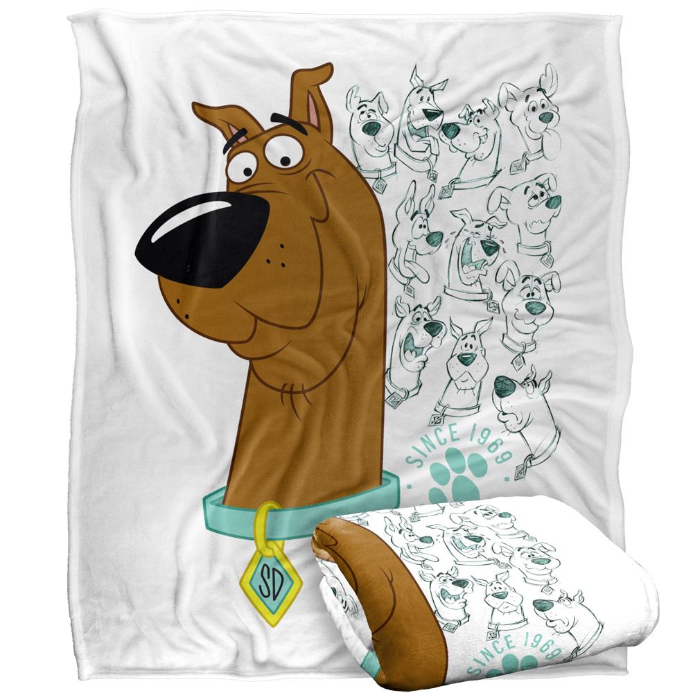 Multicoloured - Side - Scooby Doo Since 1969 Blanket