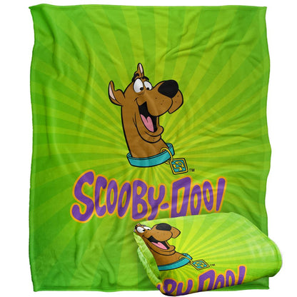 Multicoloured - Side - Scooby Doo Head Blanket