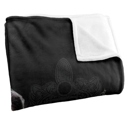 Multicoloured - Back - Vampire Diaries Portrait Stefan Blanket