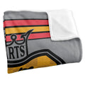 Multicoloured - Back - Harry Potter Witchcraft And Wizardry Hogwarts Crest Blanket