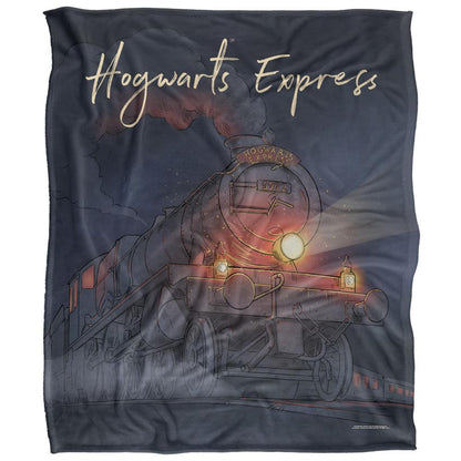 Multicoloured - Front - Harry Potter Hogwarts Express Blanket
