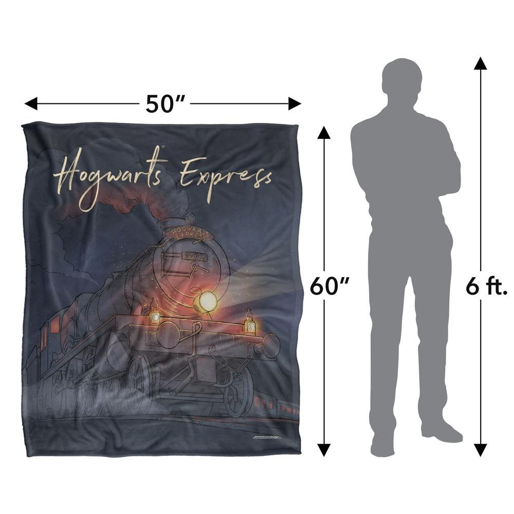 Multicoloured - Pack Shot - Harry Potter Hogwarts Express Blanket