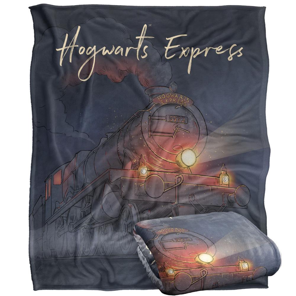 Multicoloured - Side - Harry Potter Hogwarts Express Blanket