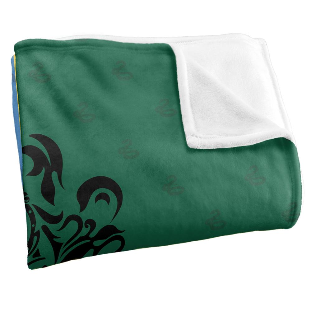 Multicoloured - Back - Harry Potter Hogwarts Crest Blanket