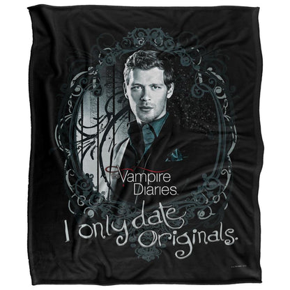 Multicoloured - Front - Vampire Diaries I Only Date Originals Blanket