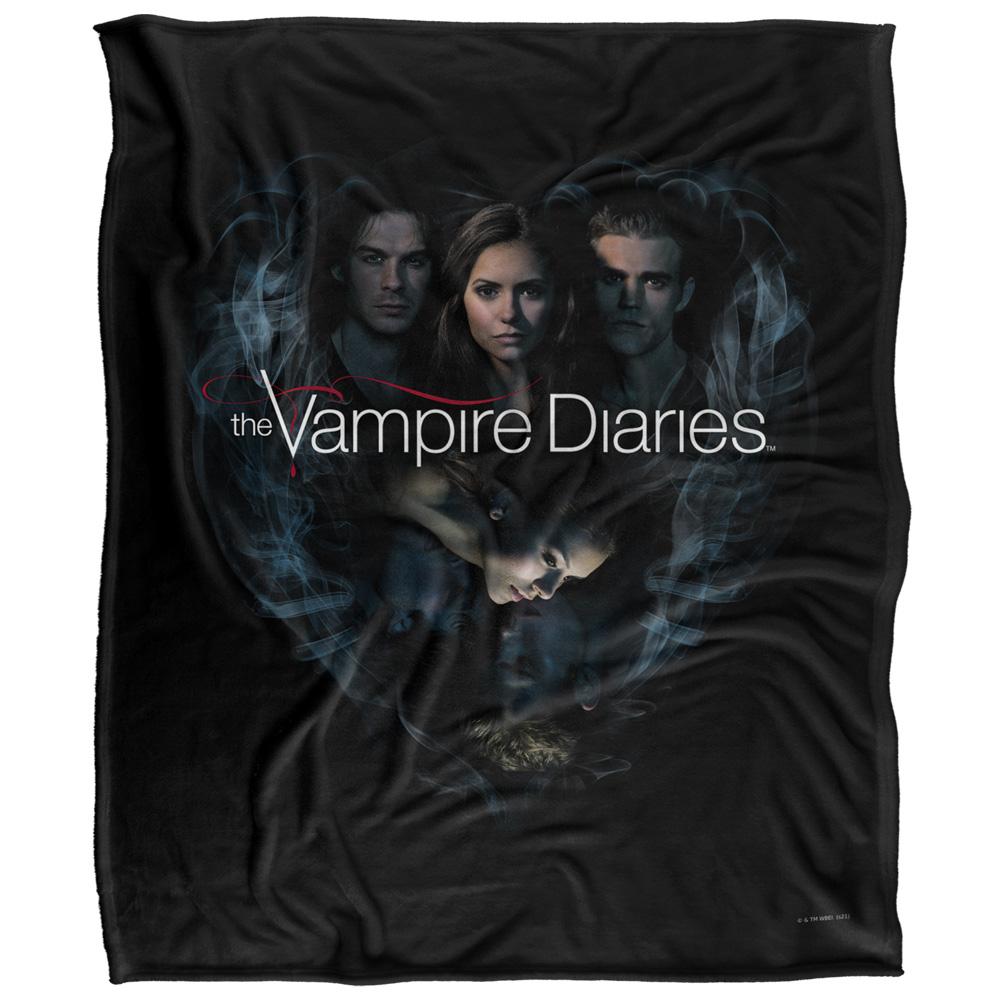 Multicoloured - Front - Vampire Diaries Smokey Blanket