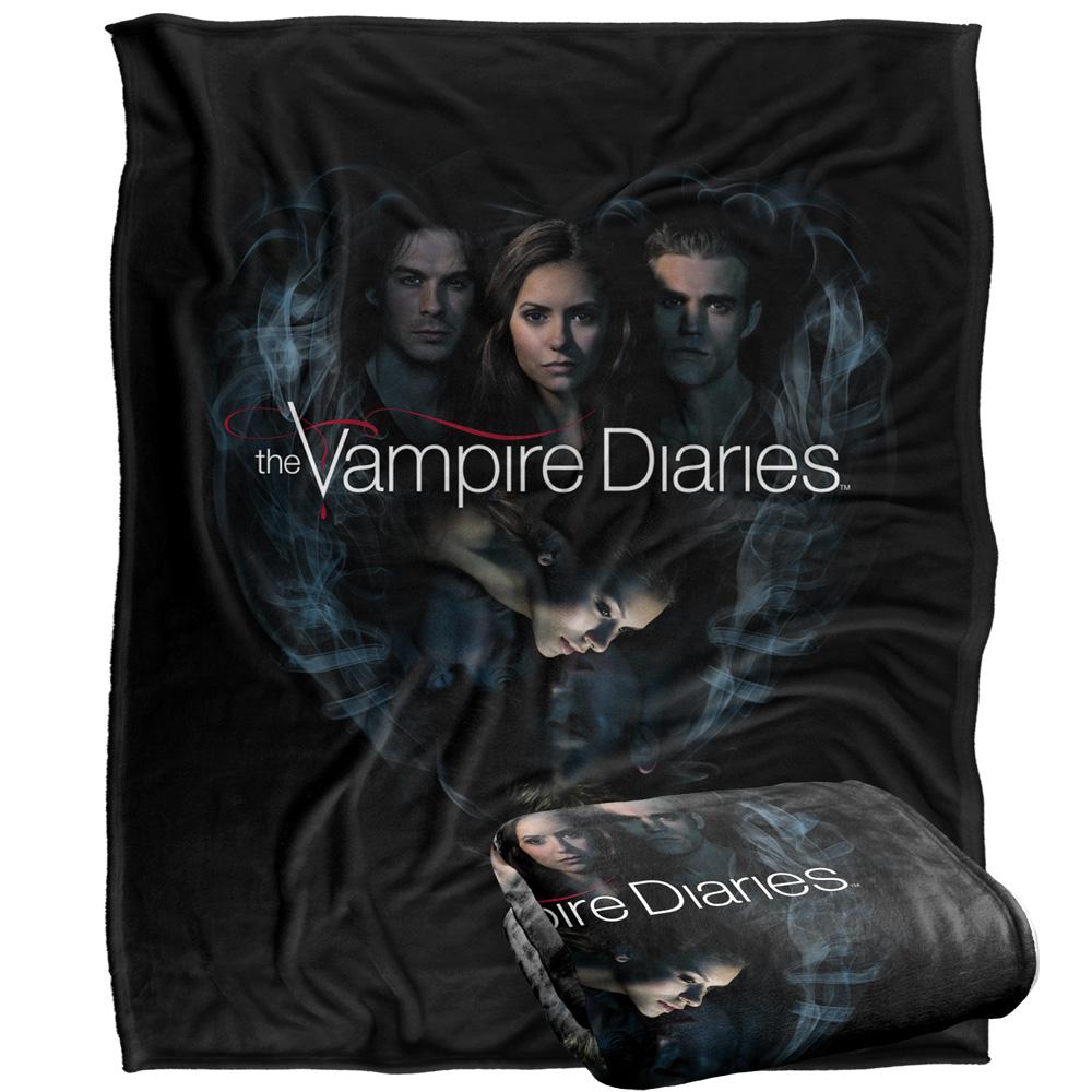 Multicoloured - Side - Vampire Diaries Smokey Blanket