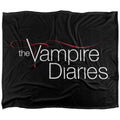 Multicoloured - Front - Vampire Diaries Logo Blanket