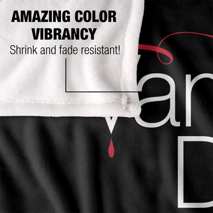 Multicoloured - Lifestyle - Vampire Diaries Logo Blanket