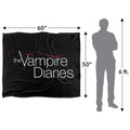 Multicoloured - Pack Shot - Vampire Diaries Logo Blanket
