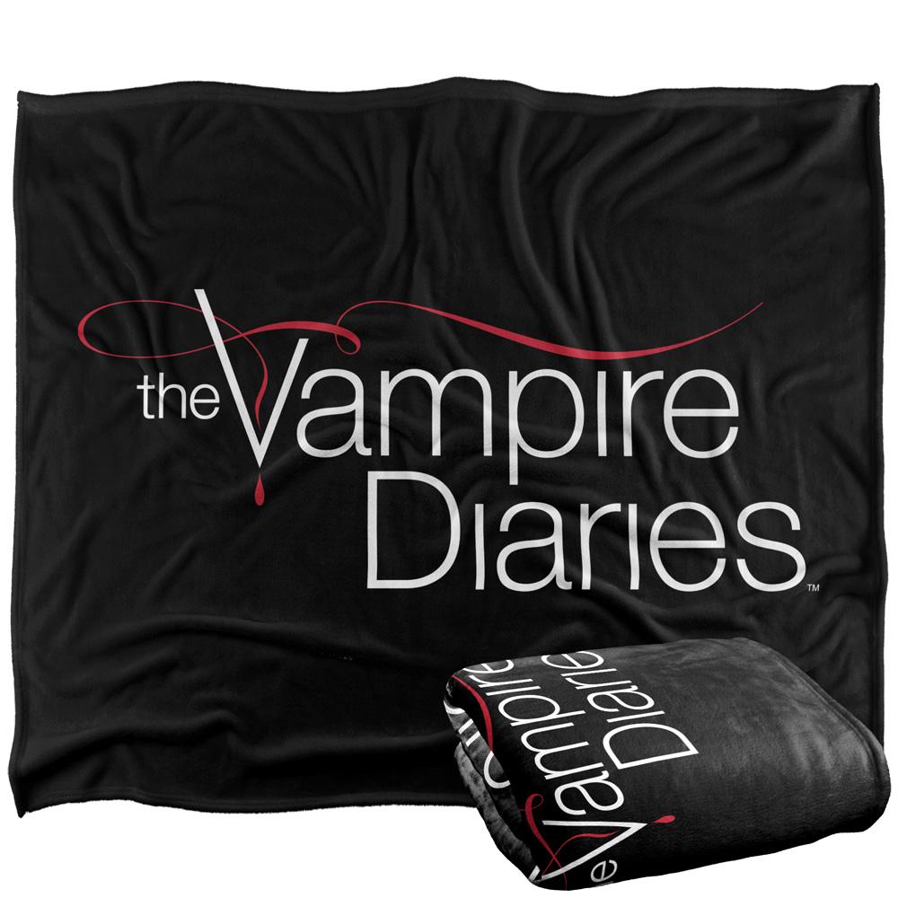 Multicoloured - Side - Vampire Diaries Logo Blanket