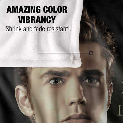 Multicoloured - Lifestyle - Vampire Diaries Love Forever, Live Forever Stefan Blanket
