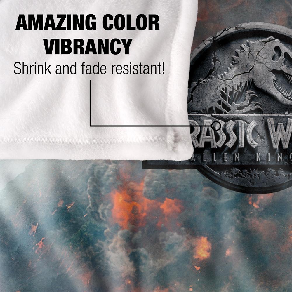 Multicoloured - Lifestyle - Jurassic World T-Rex Blanket