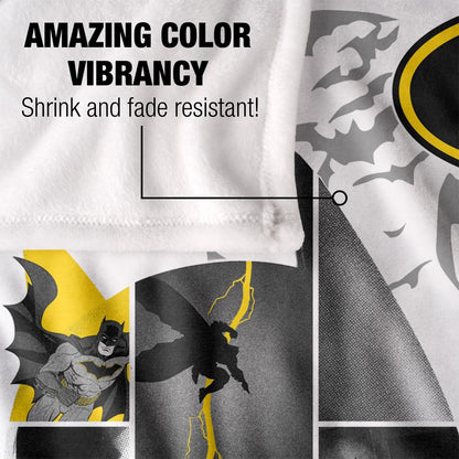 Multicoloured - Lifestyle - Batman Comic Strip Blanket
